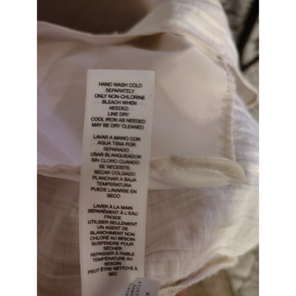 Chico's Open Jacket Size 0 US S Ivory Pockets Rayon - Picture 8 of 8